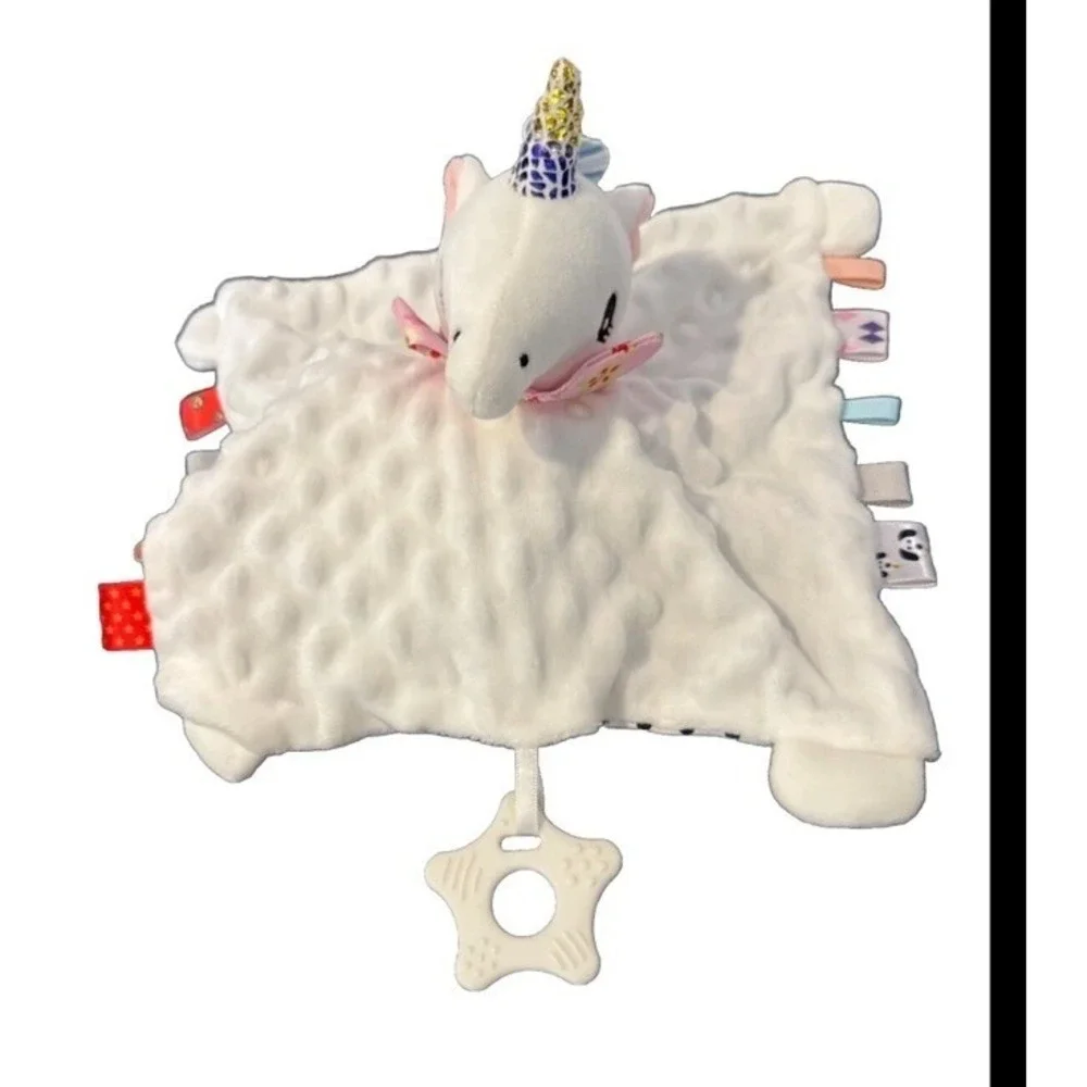 Mary Meyer Baby White Unicorn Lovey Unisex Comfort Gift Security Blanket Toy New